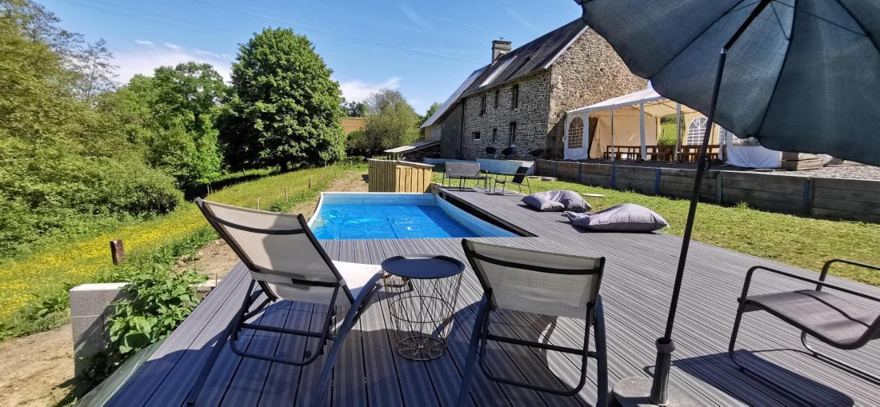 Domaine LVD avec SPA, bois et rivière privée La Bloutiere Extérieur photo