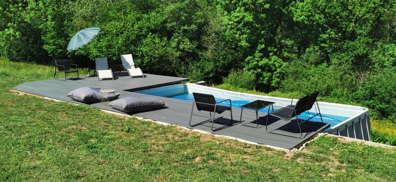 Domaine LVD avec SPA, bois et rivière privée La Bloutiere Extérieur photo