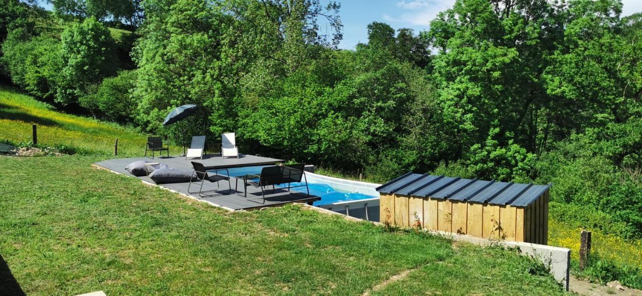Domaine LVD avec SPA, bois et rivière privée La Bloutiere Extérieur photo